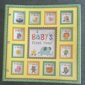 Baby's First Year Memory Book